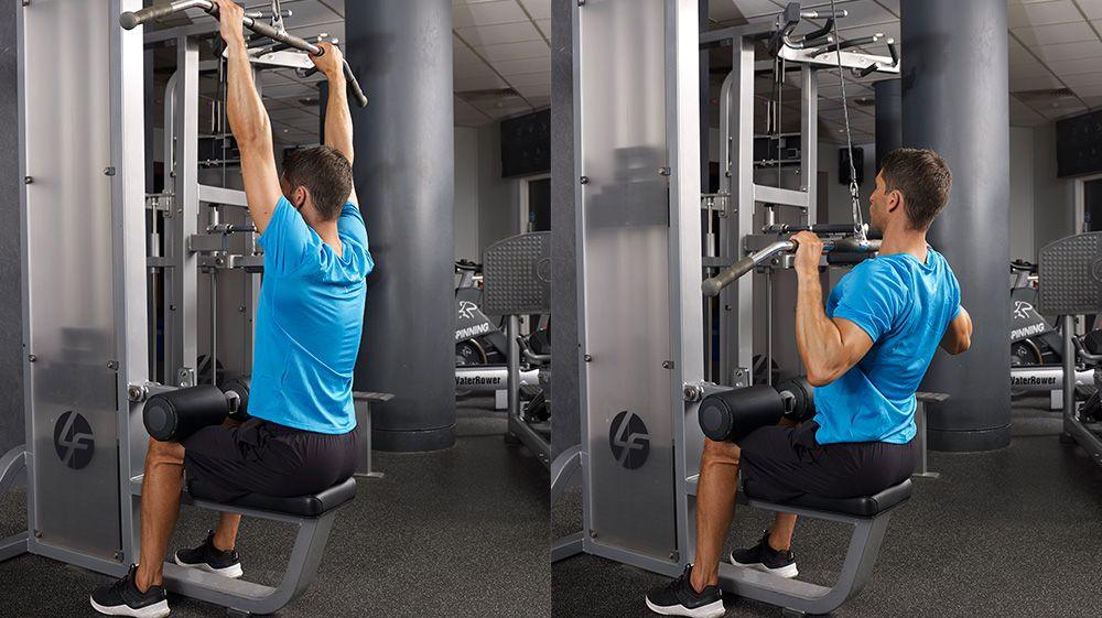 Lat Pulldowns: Front or Behind the Neck? Best for a Big Back - Infinte Labs