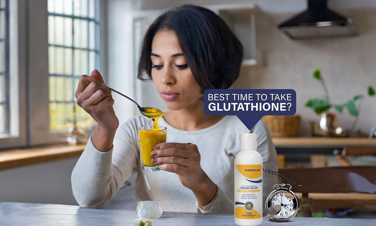 Timing is everything best time to take glutathione - Infinite Labs Timing is everything best time to take glutathione - Infinite Labs