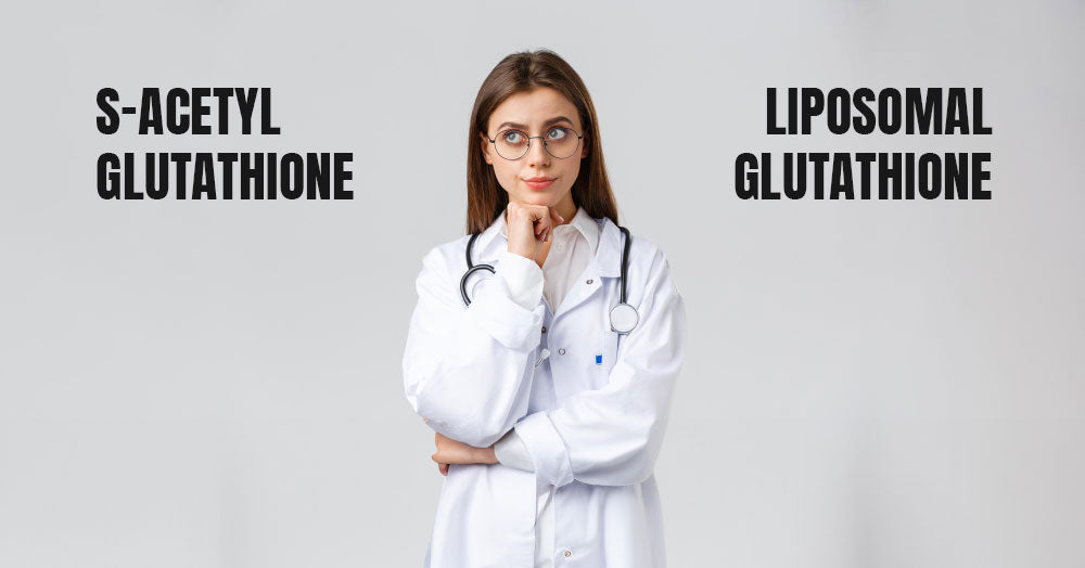 Which is better s acetyl glutathione or liposomal glutathione - Infinite Labs Which is better s acetyl glutathione or liposomal glutathione - Infinite Labs