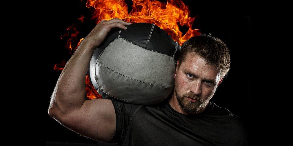 medicine ball torch fat