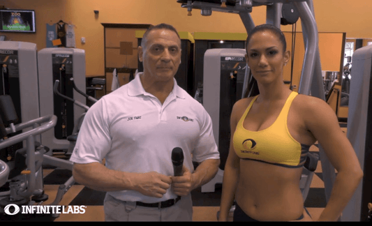 Osiris Prieto Trains shoulders with IFBB Joe Palumbo - Infinte Labs