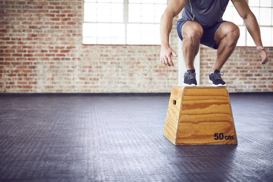 Plyometric Exercises-box jump