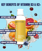 Liposomal VITAMIN D3 & K2+