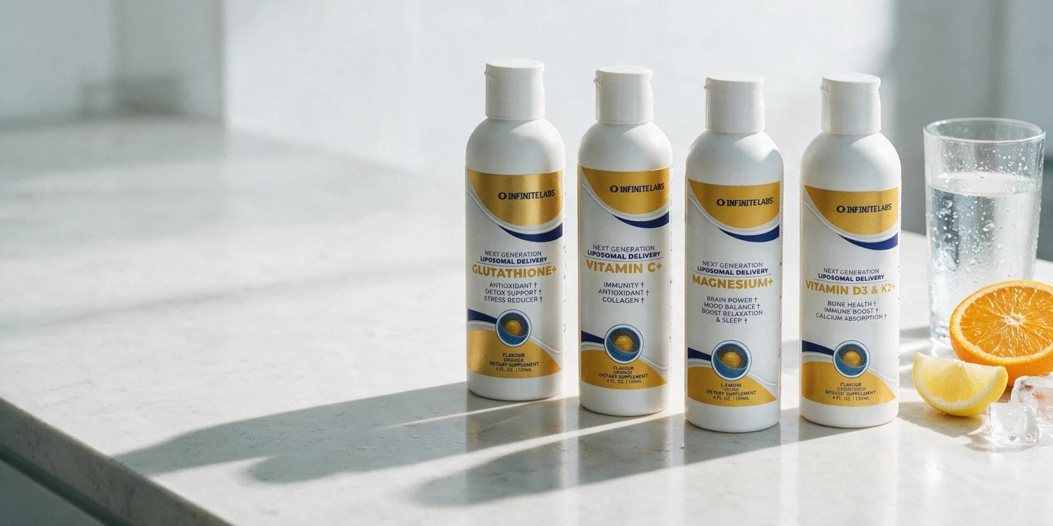 Infinite Labs liposomal liquid supplements